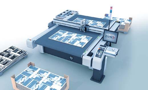 Modulariteit Zünd-snijmachinesystemen zijn gebaseerd op het meest flexibele, aanpasbare en uitbreidbare machineconcept op de markt.