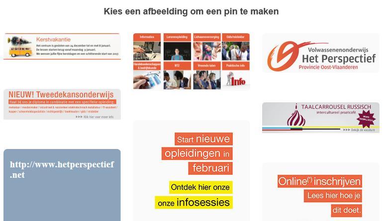 Klik op Bewaren vanaf een website. Typ het internetadres van de website en klik op Volgende.