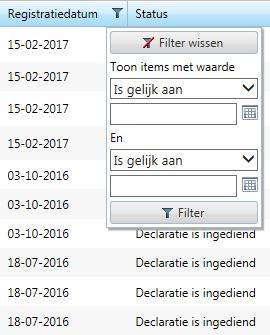 Wij adviseren u om de loongegevens/premies alsnog zo spoedig mogelijk aan te leveren/te betalen zodat de declaratie verwerkt kan worden.