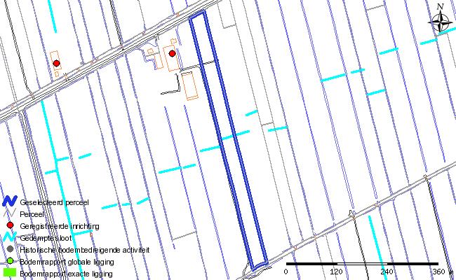 1 Algemene informatie perceel NDL00 C 150 Een overzicht van de onderzoekslocatie is hieronder weergegeven.