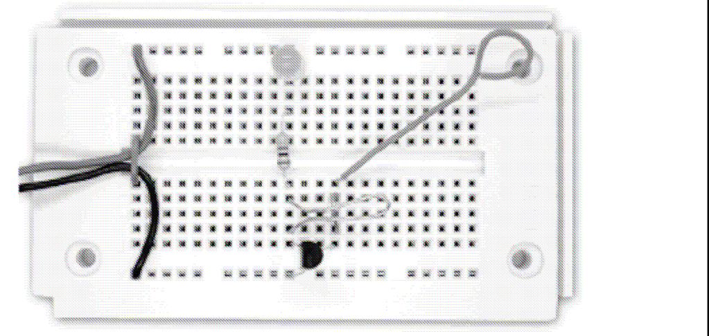 Afb. 43: Aantonen van elektrische ladingen 18 LED's als foto-elementen Deze proef is een verdere mogelijkheid om een eenvoudige lichtsensor te bouwen. We maken gebruik van een BS170.