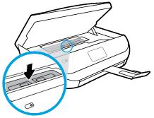 d. Plaats de papierbaankap terug. Let erop dat deze weer vastklikt. e. Sluit de toegangsklep voor de cartridges. f. Druk op OK op het bedieningspaneel om verder te gaan met de huidige afdruktaak. 2.