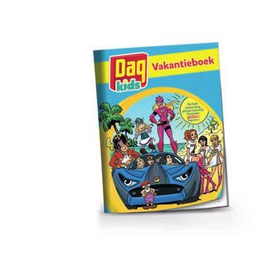 Het Gezinspakket bevat het Dag Kids Vakantieboek, de Dag Allemaal Zomerspecial en de Story Zomerspecial.