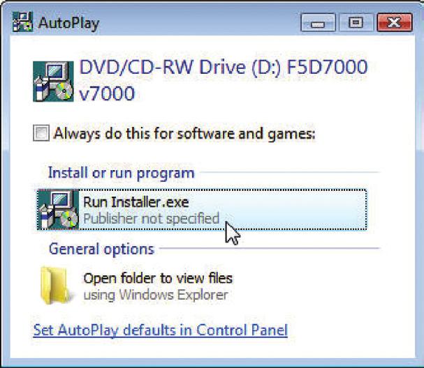 Installatie en configuratie van de kaart De volgende installatiestappen zijn van toepassing voor gebruikers van Windows Vista: Stap 1A Installatie BELANGRIJK: INSTALLEER DE SOFTWARE VOORDAT U DE