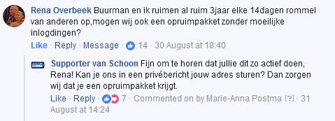 maar onze fans te