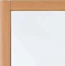 Veiligheidsglasdeuren Portes verre sécurit Hoe glas bestellen? Meet de deuropening in de breedte en in de lengte op 3 verschillende plaatsen. Comment commander le verre?