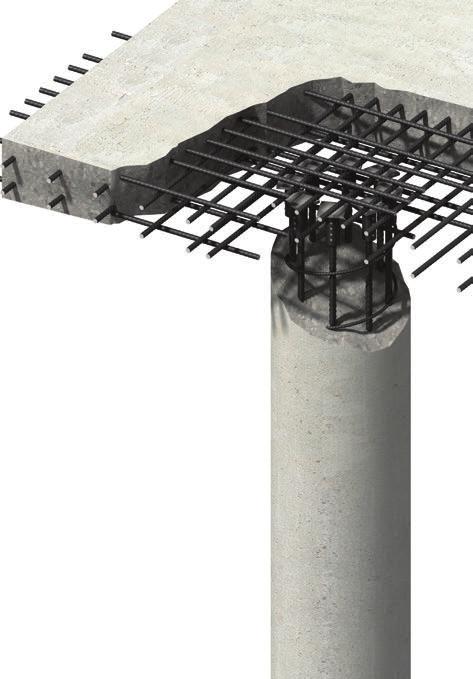 MBT moffen Verschillende types Verankering mof type HA De HA moffen worden toegepast om de concentratie van het staal te verminderen in de verankeringszone van een beton element en ze vereenvoudigen