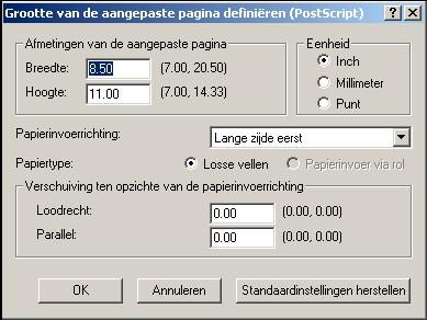 Windows Server 2003: Klik op Start, kies Configuratiescherm en vervolgens Printers en faxapparaten.