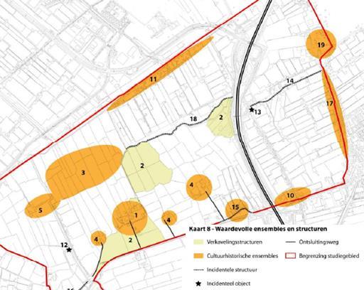 gemaakt van cultuurhistorisch waardevolle elementen. Het plangebied maakt deel uit van de Harnaschpolder, een gebied dat bestaat uit veen dat gedeeltelijk is afgedekt met een laagje klei.