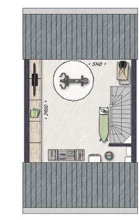 114 m2 13 Voorbehoud De geïllustreerde plattegronden geven je een indruk hoe de woning kan worden