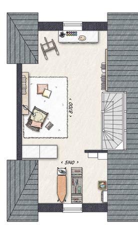 126 m2 15 Voorbehoud De geïllustreerde plattegronden geven je een indruk hoe de woning kan worden