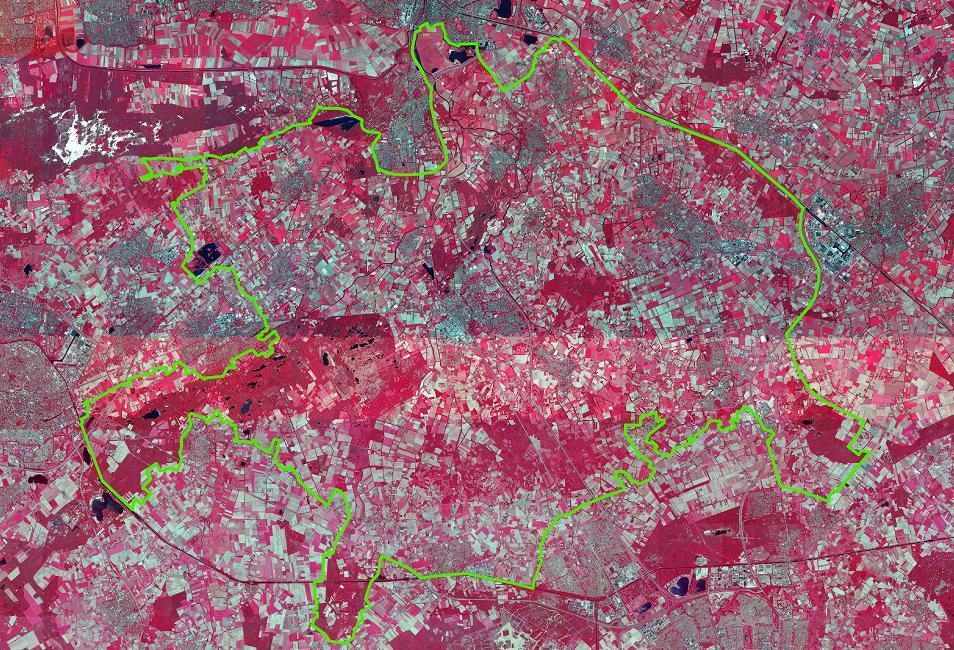 2.4.2 Opgaand groen in het landelijk gebied Nationaal Landschap Het Groene Woud Het Nationaal Landschap Het Groene Woud is gelegen in Noord-Brabant en ligt tussen Tilburg, Eindhoven en Den Bosch.