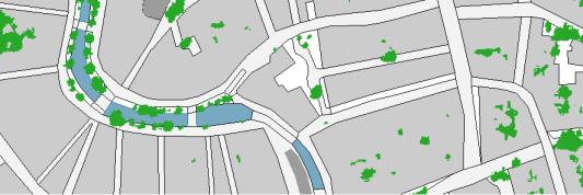 (ha) in Utrecht oppervlakte) toename) Totale oppervlakte 3768.4 241.8 12.0 5.3 Oppervlakte groen uit Top10vector 843.4 151.2 0.