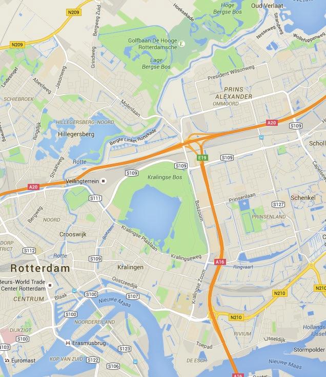 Locatie Rotterdam Bergse Linker Rottekade 20-3056 LA Rotterdam - 085 88 88 581 Vanaf Den Haag: 1. Neem de A13 naar de Boezemlaan/S111 in Rotterdam. 2. Neem afslag 15-Croonwijk vanaf de A20. 3.