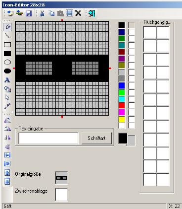 vierkanten, rechthoeken en ovaal met vulling Tekstgereedschap: Er kan in het symbool geschreven worden Vul knop: Vult een vlak met de zelfde kleur, als een aangrenzende pixel Kiezen: Selecteer een