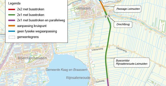 9. N207 Buscorridor: Alphen aan den Rijn Schiphol Projectnummer B200010 Aanleiding De regio rondom de N207 moet beter bereikbaar worden ook op het gebied van OV. Dagelijks staan hier lange files.