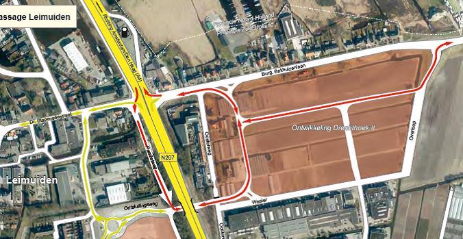 10. N207 Corridor: Passage Leimuiden Projectnummer Aanleiding Doel Projectscope Bestuurlijk Ambtelijk B120762 De Passage Leimuiden maakt deel uit van de maatregelen in het kader van de Corridorstudie