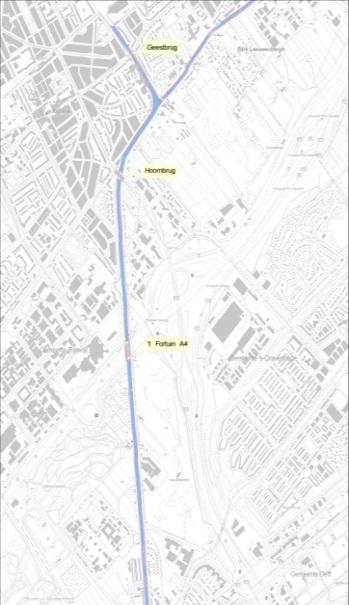 De Delftse Schie loopt tot voor het centrum van Delft waarna deze overgaat in het Rijn-Schiekanaal/ de Vliet (traject 1.3 en 1.4).