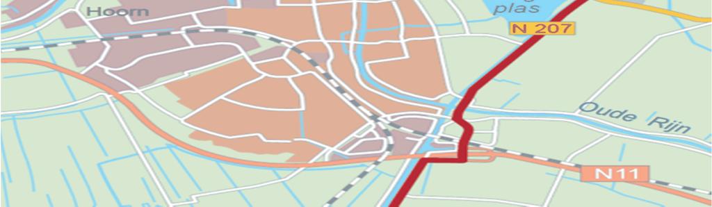 noorden van Alphen aan de Rijn vanaf de Steekterbrug tot de Eiserhowerlaan Projectscope De projectscope omvat: Verbeteren obstakelvrije zone Kunstwerken conserveren Rotonde ombouwen naar gestrekte