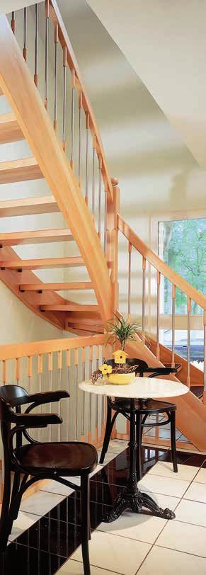 Hierdoor wordt hun trap een exclusief, perfect meubel van ambachtelijke kwaliteit en onderstreept zo duurzaam het karakter van uw huis.