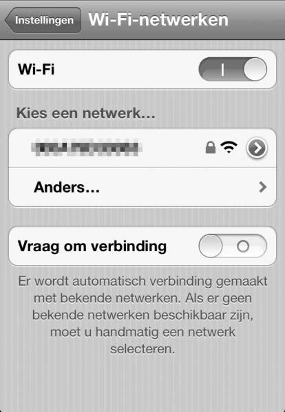 2 Tik op Wi-Fi.