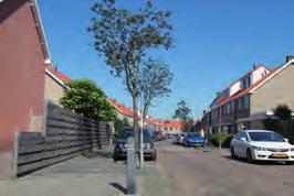 Gebied De Rekerbuurt is een enigszins verscholen gebied met rijen woningen in traditionele verkaveling, waarin de ondiepe voortuinen en laanbomen zorgen voor enig groen.