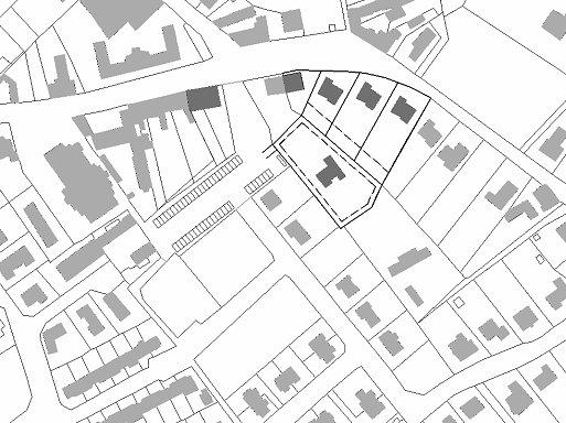 3. behouden openbare parking 4+5. afwerken bebouwing langs Vichtsesteenweg figuur 10: Stedenbouwkundig plan 1. uitbreiding school op korte termijn 2.