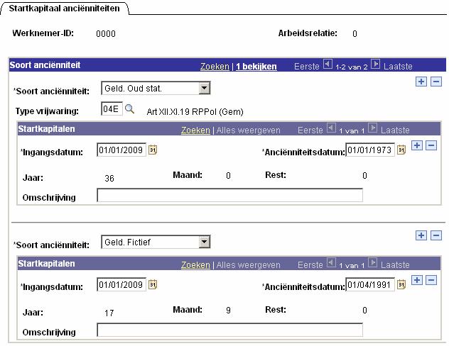 4. Looncodes invoeren Voer de verplichte looncodes in: 4000 Wedde 6000 T-Eindejaarstoelage 7000 Trigger vakantiegeld 4034 of 4035 Haard- of standplaatstoelage Voer de gegevens in betreffende de