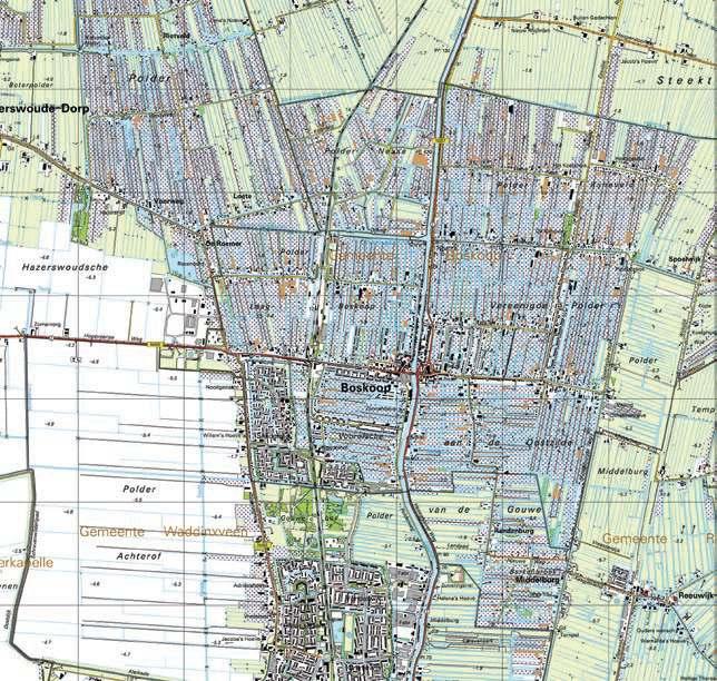 2 Beleidskader Structuurplan Voor de gemeente Boskoop is in 2005 een structuurplan opgesteld. Het structuurplan is het ruimtelijk toetsings- en ontwikkelingskader voor Boskoop tot 2015.