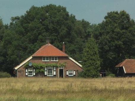 De palen verwijzen naar de jachtpalen van Twickel, die vanouds de grenzen van het jachtgebied markeren.