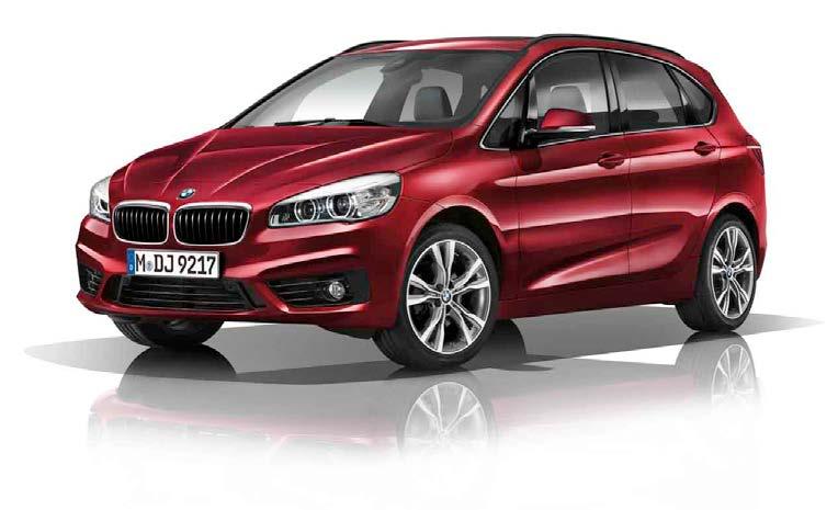 BMW modellen Btw 21% Netto catalogusprijs Consumentenprijs* Model specifieke interieurlijsten voor Model Sport Line: - 4LU Interieurlijsten Schwarz hoogglans + accentlijsten Pearl chroom - - - - 4FZ