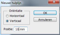 Verticaal: 1 cm en 20 cm Horizontaal: 1 cm en 13,85 cm Vakken Typ