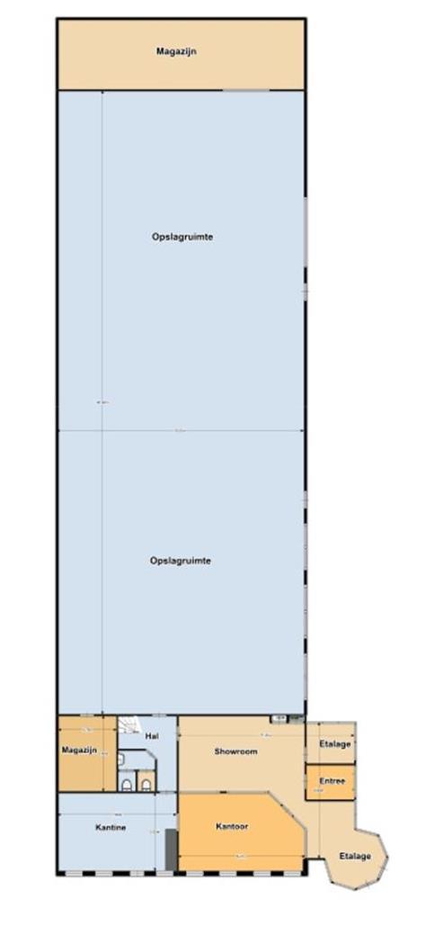 Plattegrond begane grond De tekening is met de grootste zorg