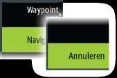 Ga naar "Waypoints, routes en tracks" op pagina 39 voor meer informatie over het plaatsen van waypoints en het uitzetten van routes.