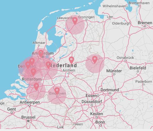 De Rol van de Regio s De landelijke infrastructuur wordt voor een belangrijk deel vormgegeven door de regio s; daar komt de versnelling en