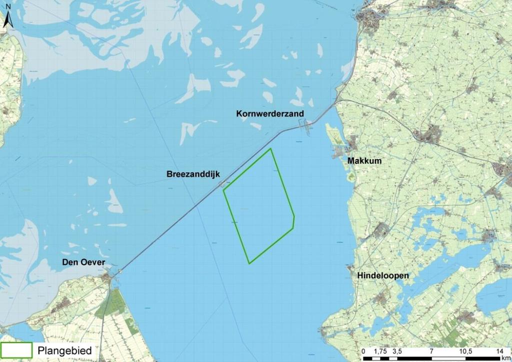 1 INITIATIEF IN HET IJSSELMEER In het Friese deel van het IJsselmeer, nabij de Afsluitdijk ter hoogte van Breezanddijk, bereidt Windpark Fryslân B.V. een gelijknamig windpark voor.