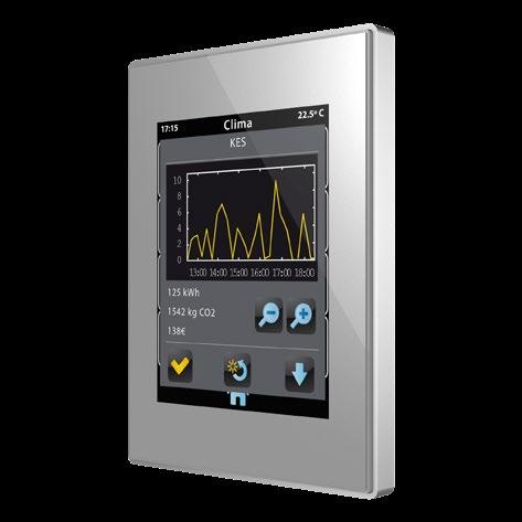 Z41 Lite Z41 Lite is een capacitief Touch panel met 96 controls. De minimalistische en sobere vormgeving staan garant voor een tijdloos design.