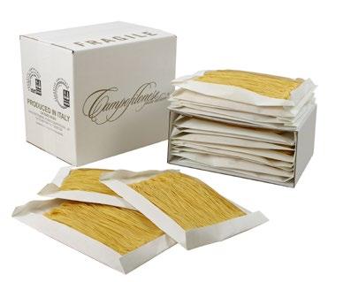 T7200 Sfoglia lasagnebladen ART. T7071 Fettuccine peperoncino ART.