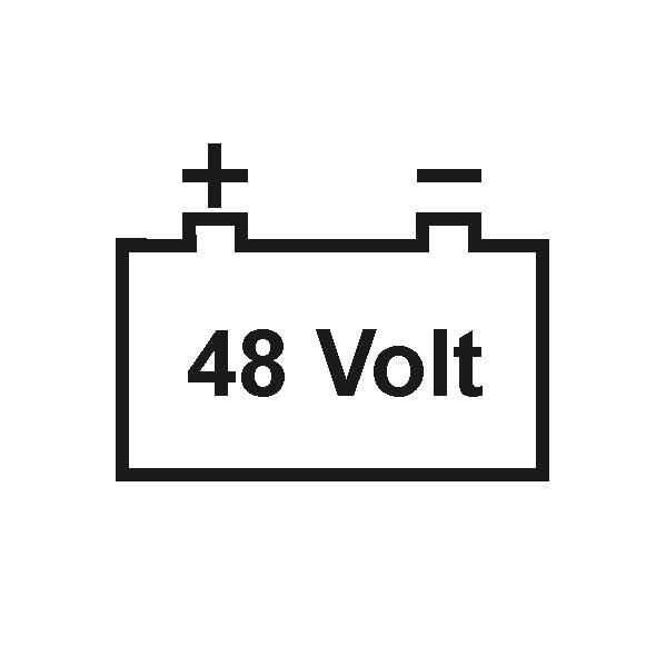 Gebruik 4 Tractiebatterij Tractiebatterij Algemeen OPMERKING De pallettrucks van het type FS X33 werken op een batterij met een nominale spanning van 48 volt.