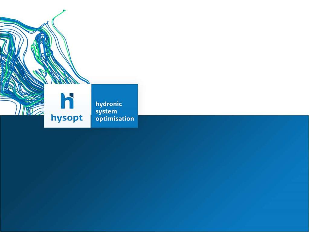 Hydraulische optimalisatie Atic - Hysopt Brussel 20 september