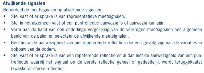 Low strain integrity testing remediaties / verantwoordelijkheden Objectieve / onafhankelijke interpretatie?