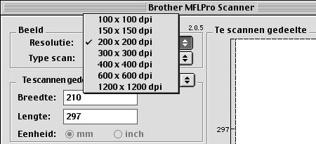 Een document scannen naar uw Macintosh G3, G4 of imac 1 Plaats het document met de bedrukte zijde naar beneden in de automatische documenteninvoer.