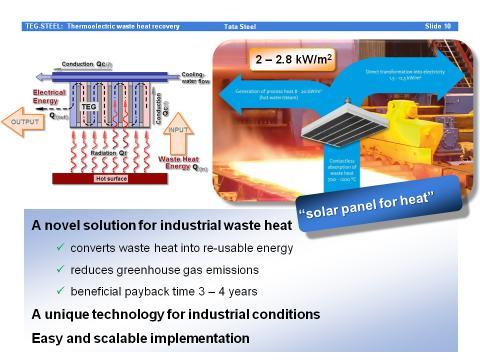 Tata Steel Slide 9 We doen veel aan innovatie.