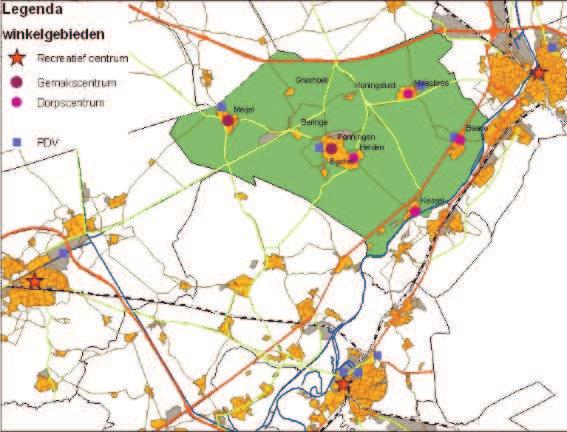 2 HUIDIGE WINKELSTRUCTUUR EN DYNAMIEK Dit hoofdstuk geeft een beeld van de huidige winkelstructuur in de gemeente Peel en Maas.