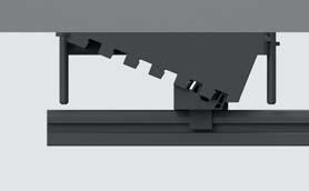 5. ConStep plaat met enkele opname met max. 400 mm asafstand t.o.v. de volgende rij plaatsen. 16 6.