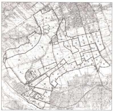 Tot aan het begin van de 20 ste eeuw veranderde er nauwelijks iets aan het landschap. De voornaamste verandering was het ontstaan van enkele droogmakerijen in het midden van de 18 de eeuw.