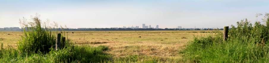 3. Kernkwaliteiten De geschiedenis heeft van Midden-Delfland een uniek landschap gemaakt met een unieke stad-land relatie.