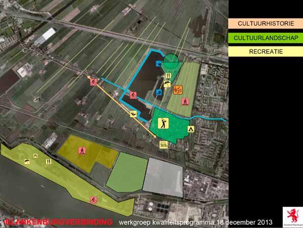 20 Landschapsplan Kwaliteitsprogramma Blankenburgverbinding Hoofdstuk 2 Gemeente Vlaardingen Door de aanleg van de Blankenburgverbinding komt de Krabbeplas tussen de autosnelweg en de stadsrand van