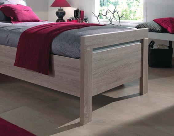 Bed Michelle Verkrijgbaar in standaardbreedte (B): 90 cm 100