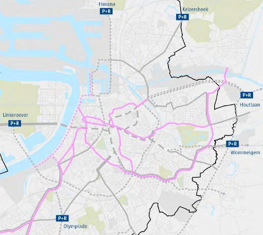 Mobiliteitsplan 2020 2025 2030, stad Antwerpen )